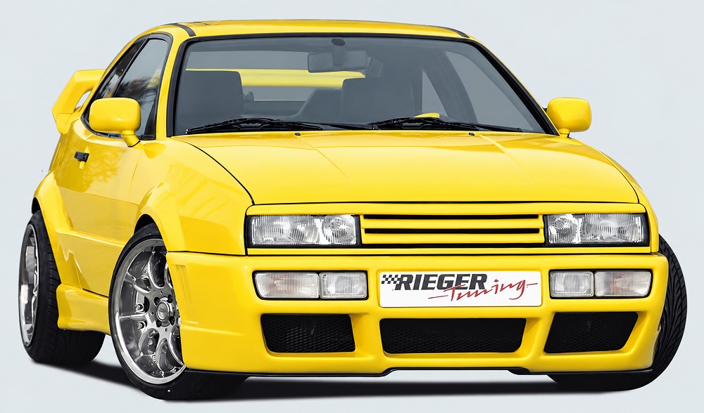 VW Corrado Grille with Headlamp Eyebrows - Image 2