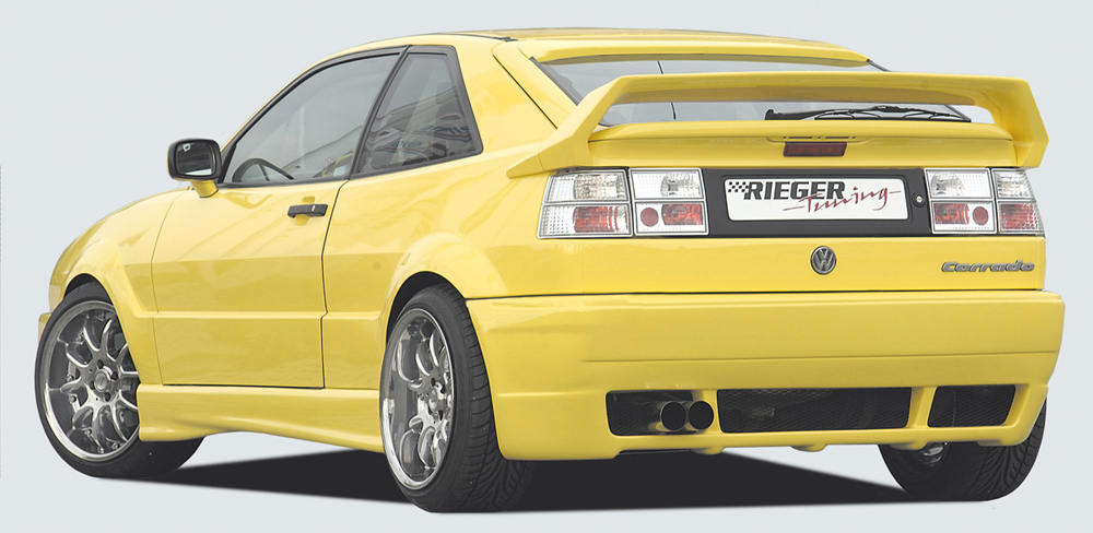 VW Corrado RS-Four Look Rear Bumper ABS Plastic - Image 3
