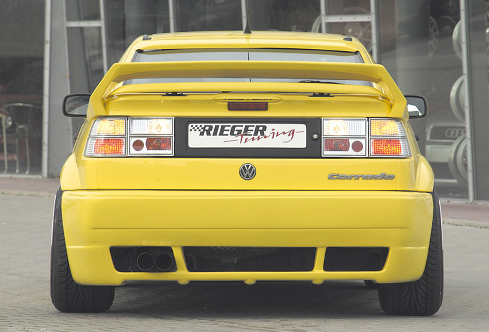 VW Corrado RS-Four Look Rear Bumper ABS Plastic - Image 2