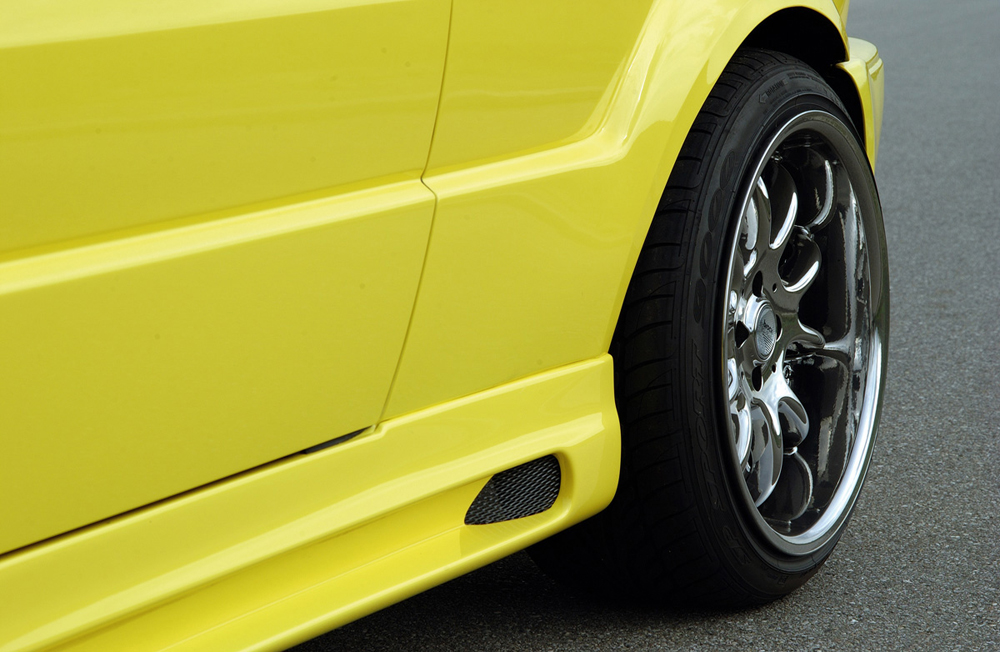 VW Corrado Vented Side Skirts ABS Plastic - Pair
