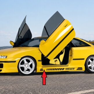 Vauxhall Calibra Vented Side Skirts ABS Plastic - Pair