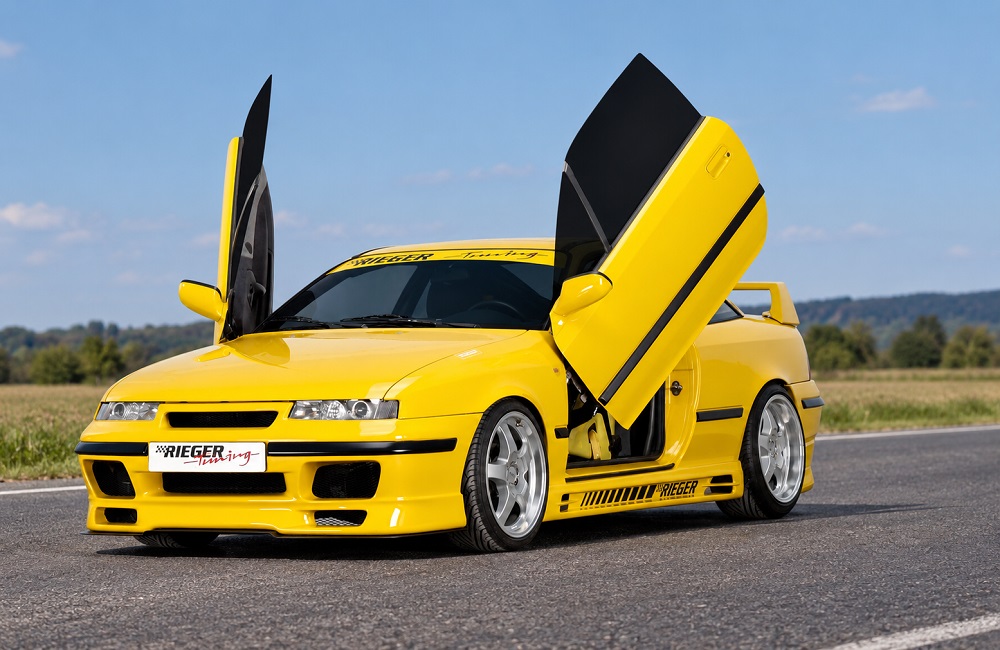 Vauxhall Calibra Vented Side Skirts ABS Plastic - Pair - Image 2